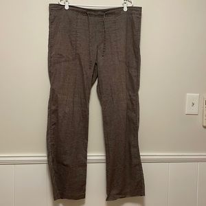 Prana men’s pants size XL brown